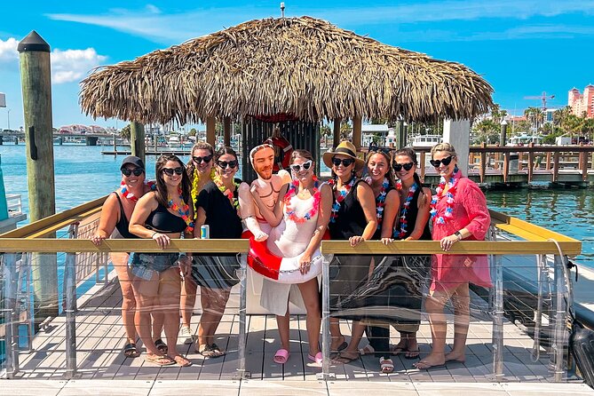 2 Hour Private Floating Tiki Boat Tour in Tampa