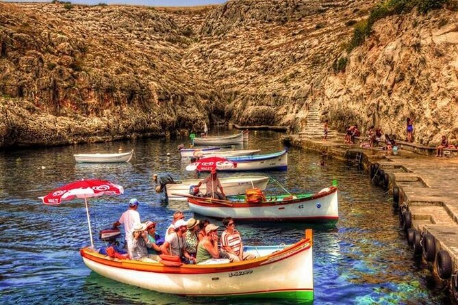 Blue Grotto and Sunday Market at Marsaxlokk Fishing Village Tour - Tour Itinerary Highlights