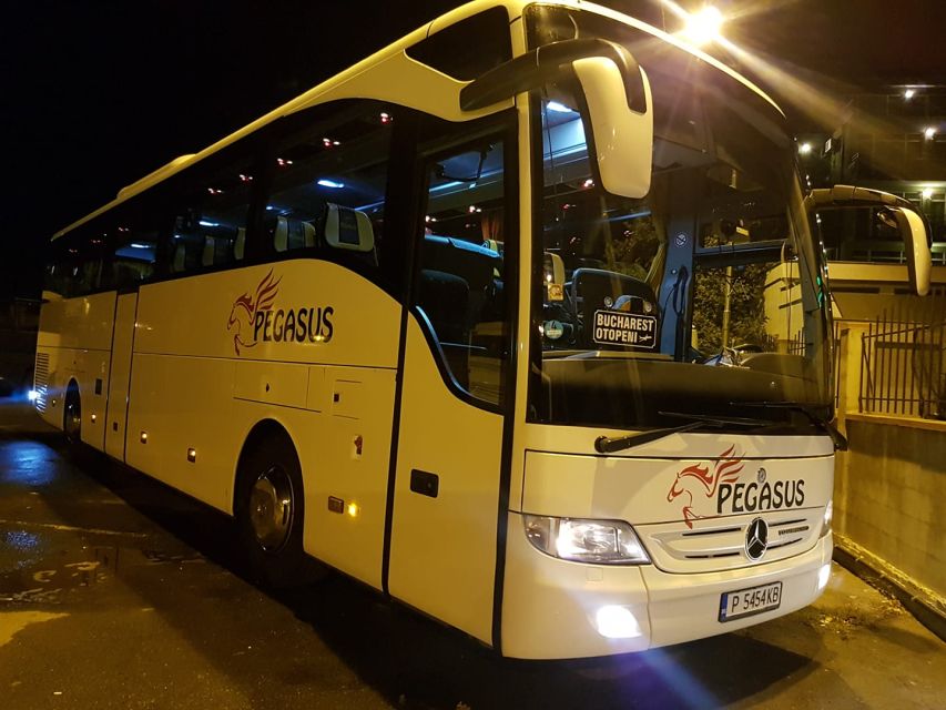 Bucharest Airport: Bus Transfer To/From Ruse - Onboard Experience