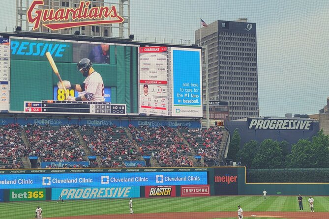 Cleveland Guardians Baseball Game Ticket at Progressive Field - Ticket Pricing and Value