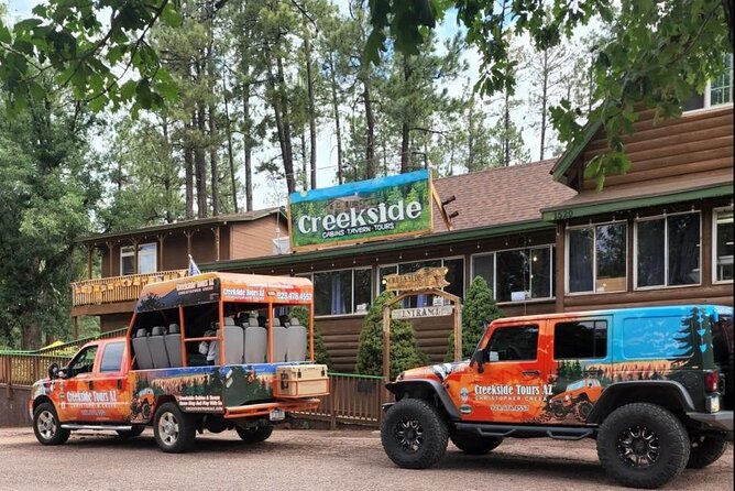 Creekside Jeep Tours AZ - off Road Adventure Truck - 11 People - Booking Information