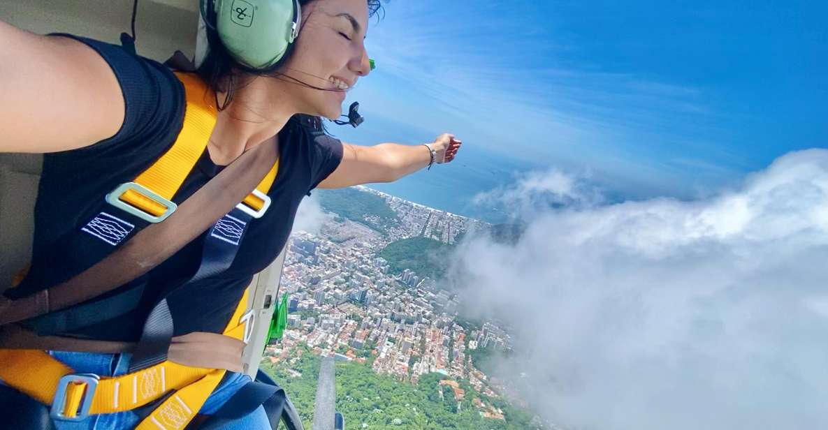 DOORS off HELICOPTER FLIGHT - Rio De Janeiro - Tour Highlights