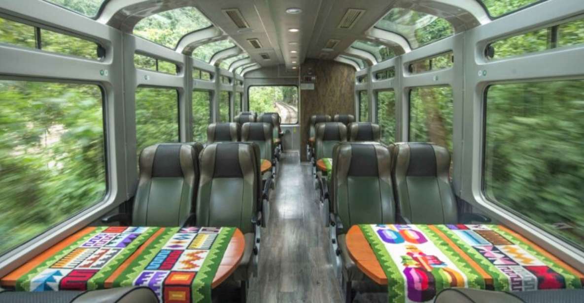 From Cusco:Sacred Valley and Machu Picchu by Panoramic Train - Booking Details