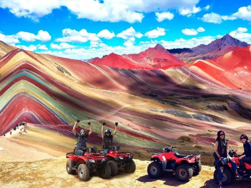 From Cuzco: Raimbow Mountain in ATV Quad Bikes Food - Experience Details