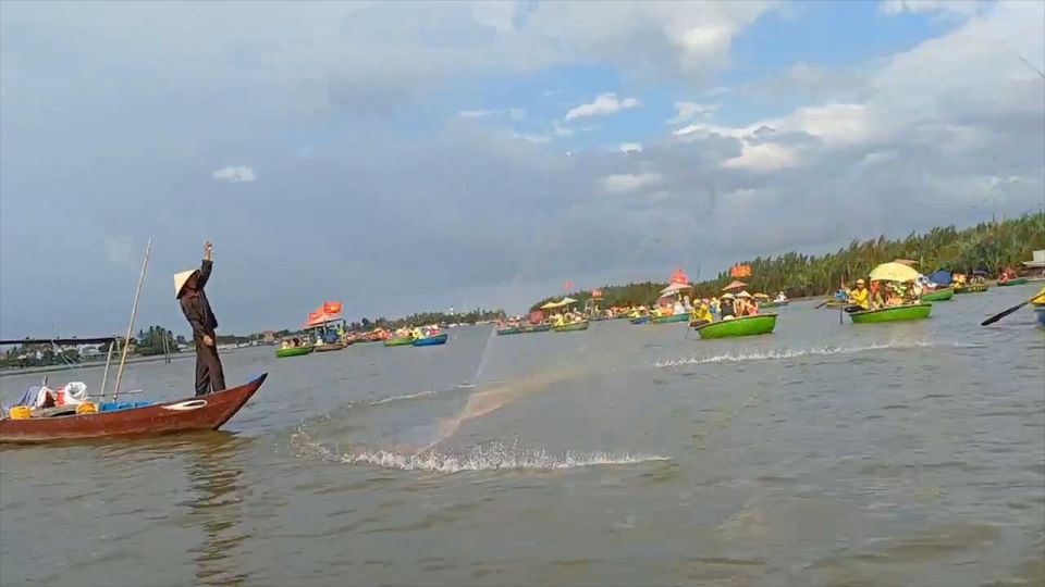 From Da Nang: Marble Mountain- Hoi An Trip -Basket Boat Ride - Marble Mountain Visit