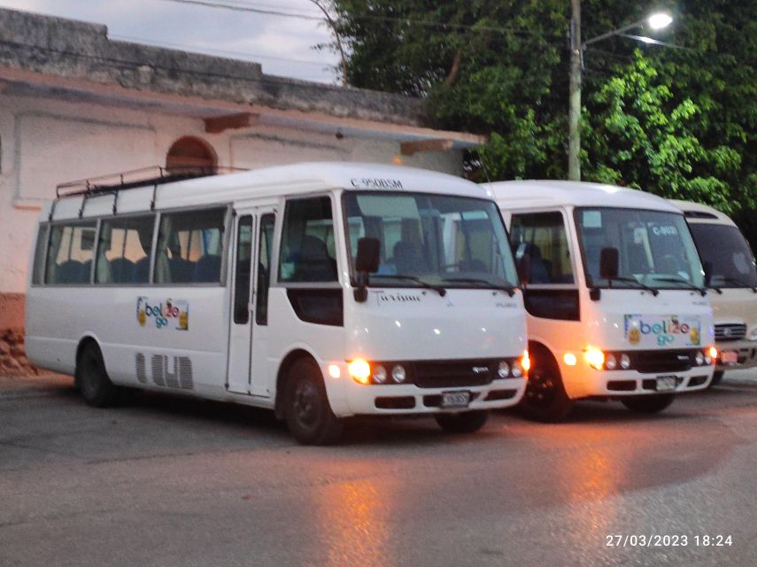 From Flores Guatemala to Your Hotel in San Ignacio Belize - Travel Booking Details