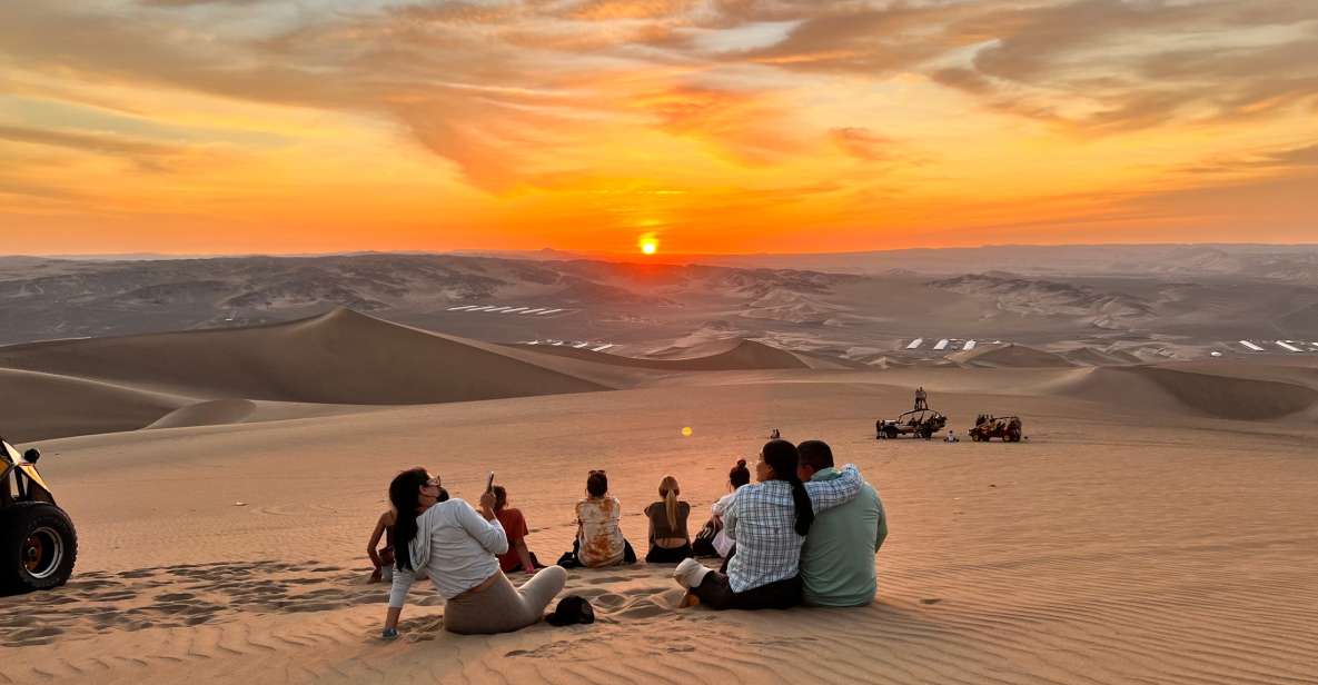 From Ica or Huacachina: Dune Buggy at Sunset & Sandboarding - Activity Duration and Pickup Details