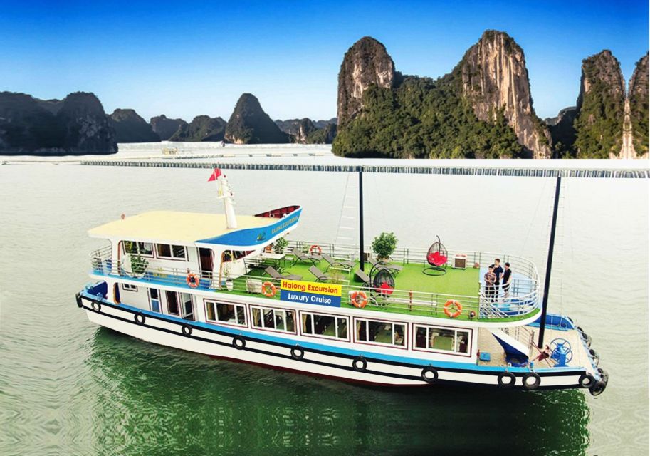Halong Bay Cruise 1 Day - Included Amenities