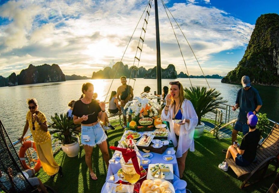 Halong Bay Full Day Tour 6 Hour Cruise Buffet Lunch - Tour Duration and Itinerary