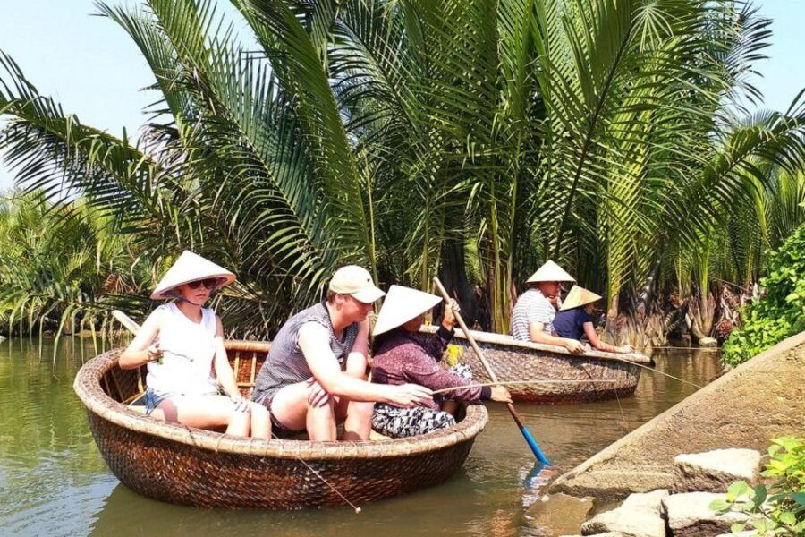 Hoi An Bamboo Basket Boat Ride in Water Coconut Forest - Experience Highlights