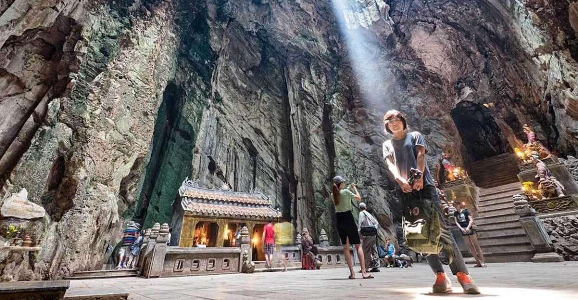 Hoi An: Lady Buddha-Marble Mountain-Am Phu Cave Tour - Itinerary