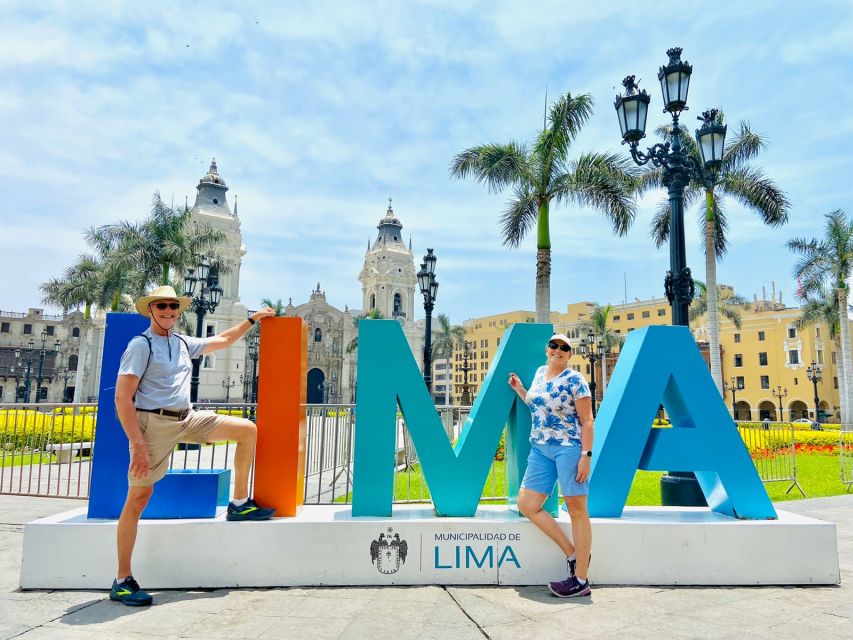 Lima: City Tour With Pickup and Drop-Off - Included Services