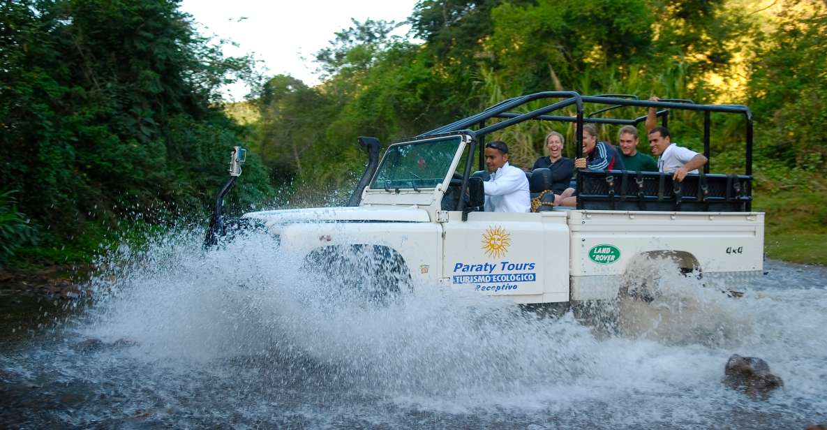 Paraty: Jungle Waterfalls and Cachaça Distillery Jeep Tour - Tour Highlights