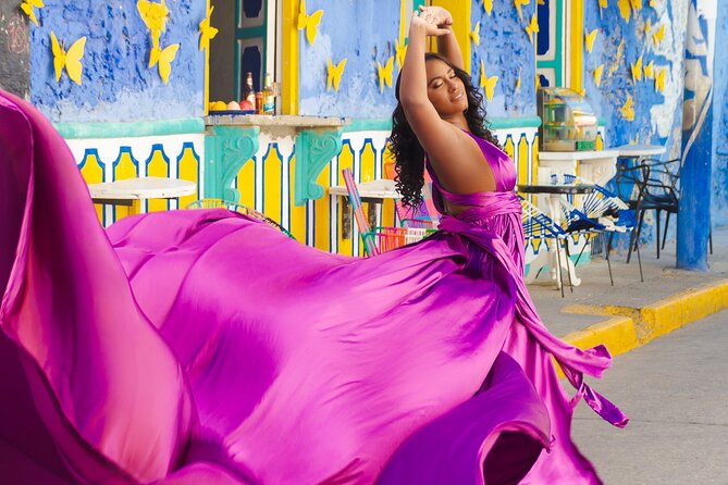 Private Flying Dress Photoshoot in Cartagena - Booking Details