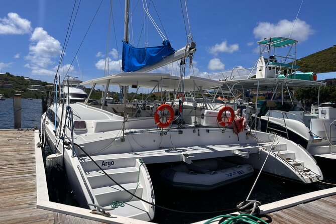Private USVI Sailing Catamaran Charter - Experience Information