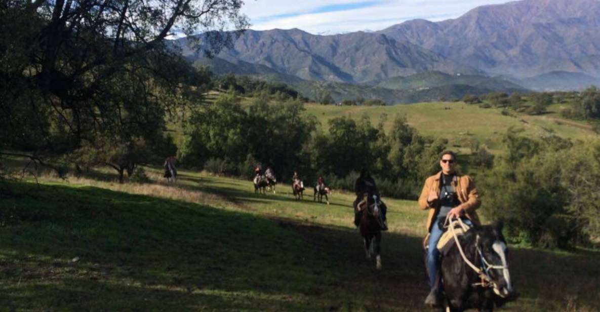 Santiago: Half-Day Private Andean Foothills Horseback Riding - Transportation Information