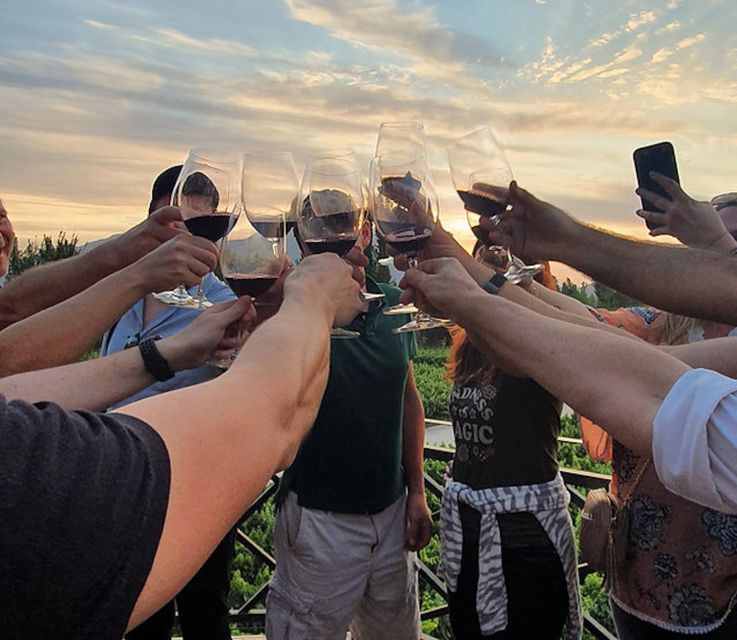 Santiago: Sunset Winery Tour With Wine Tastings and Dinner - Booking Information