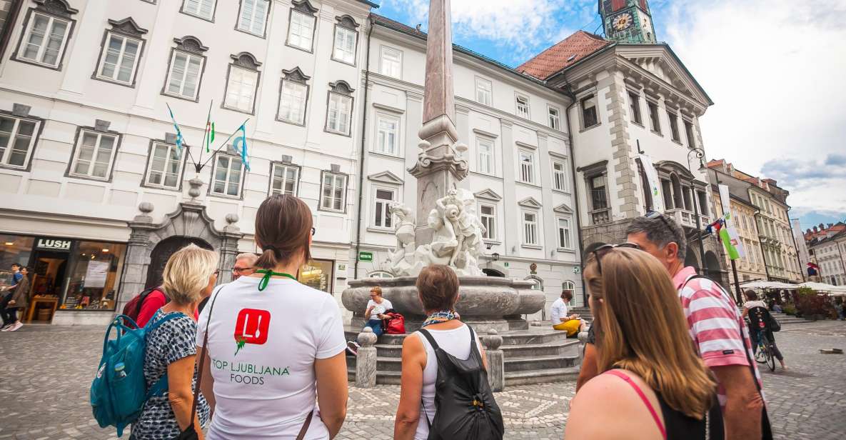 3.5-Hour Ljubljana Food & Wine Tour - City Exploration and Historical Insights