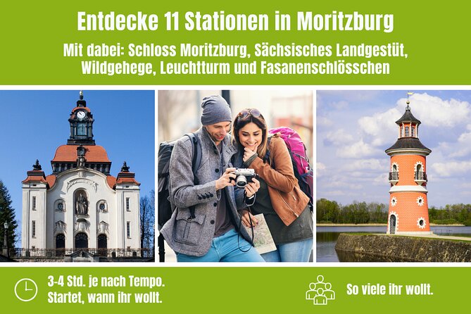 City Game Scavenger Hunt Moritzburg - Independent City Tour I Discovery Tour - Meeting and Pickup