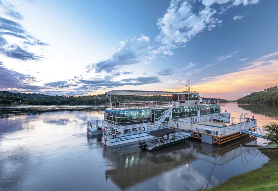 From Foz Do Iguaçu: Sunset Catamaran Tour With Meal - Booking Information