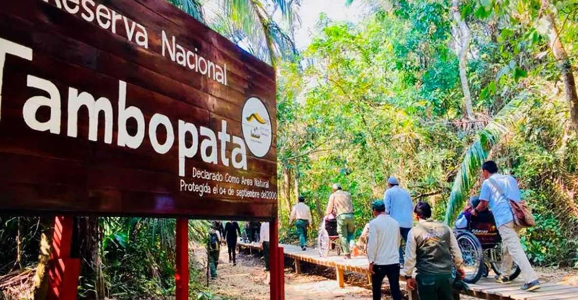 From Tambopata: in the Heart of Sandoval Lake 4d/3n - Booking Details