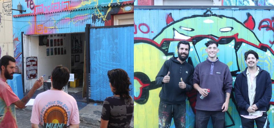 Graffiti in Valparaiso : Paint a Masterpiece in Our Wall. - Inclusions