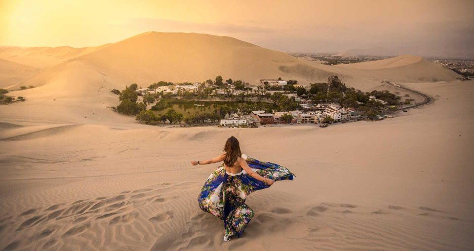 Ica/Huacachina: Sunset Dune Buggy Ride With Sandboarding - Experience Description