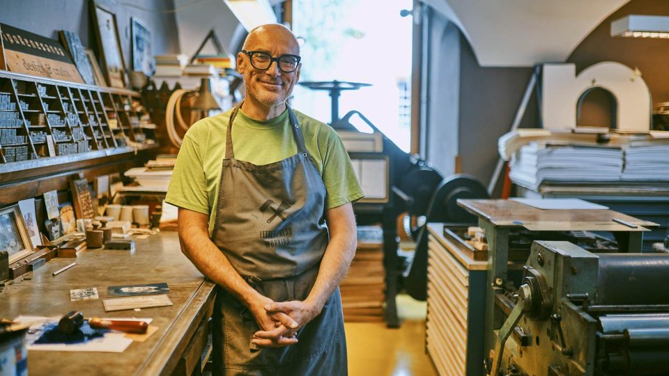 Ljubljana: Print a Poster in an Old Print Shop - Booking Details