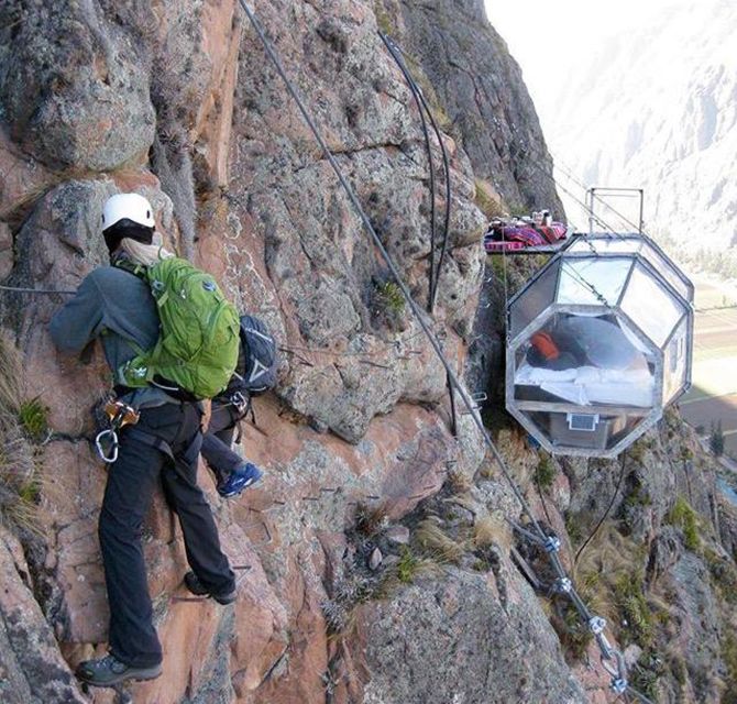 Night at Skylodge via Ferrata and Zip Line Sacred Valley - Inclusions