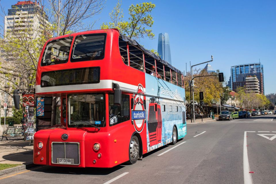 Santiago: 1-Day Hop-On Hop-Off Bus and Cable Car Ticket - Santiago Tour Highlights