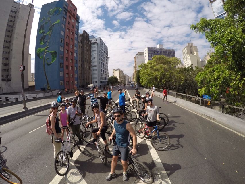 São Paulo: Downtown Historical Bike Tour - Tour Duration and Starting Point