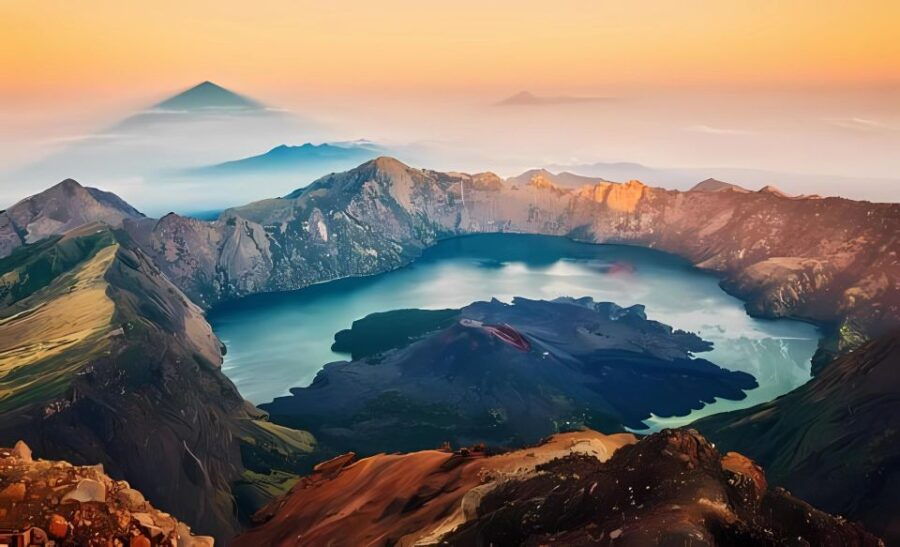 3d/2n Rinjani Trekking Summit,Lake and Hot Spring - Itinerary Overview