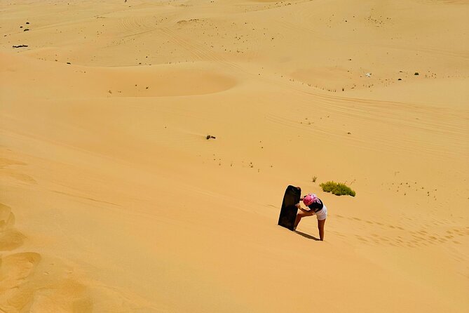 Abu Dhabi Morning Desert Safari With Quad Bike and Sandboarding - Enjoy Thrilling Adventure Activities