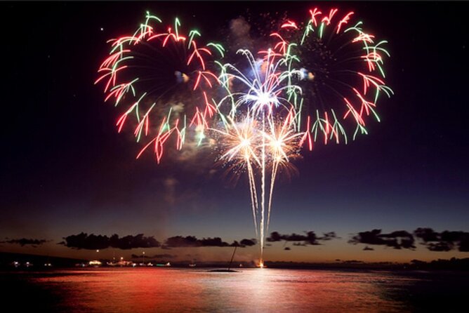 4th of July Fireworks on the Water in Lahaina
