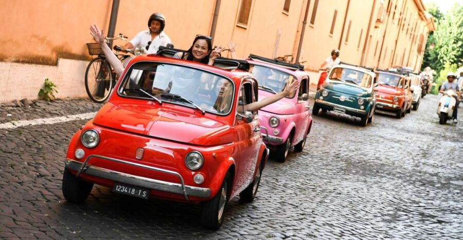 90-Minute Tour in Convoy in Vintage Fiat 500 - Activity Details