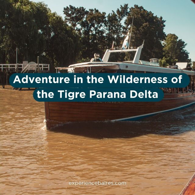 Adventure in the Tigre Delta - Activity Information