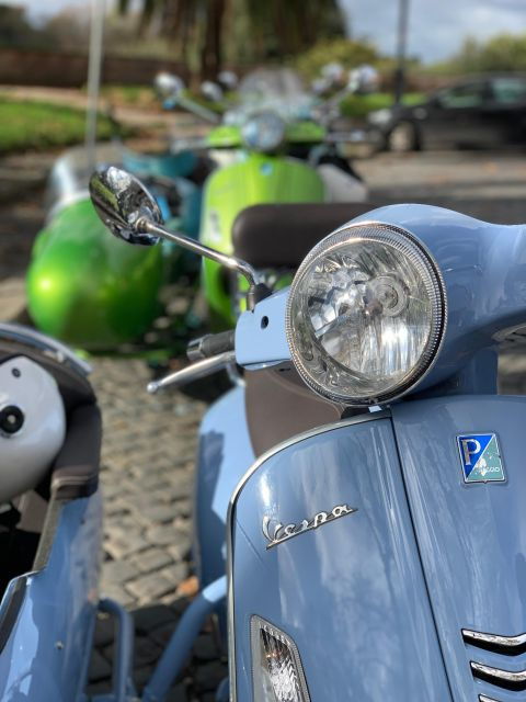 Afternoon Vespa Sidecar Tour With Gourmet Gelato Stop
