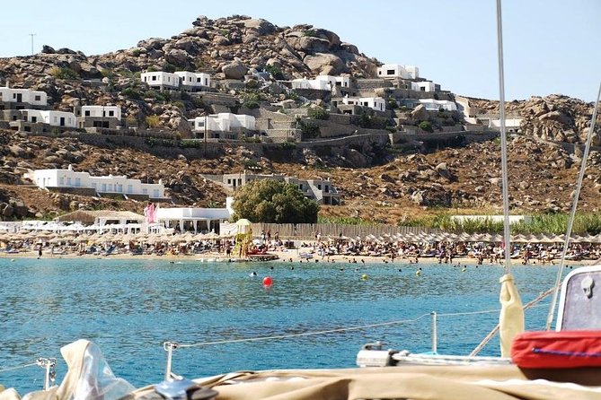 All Included Mykonos South Beaches, Rhenia and Delos Islands (Free Transfers) - Passport Details Required