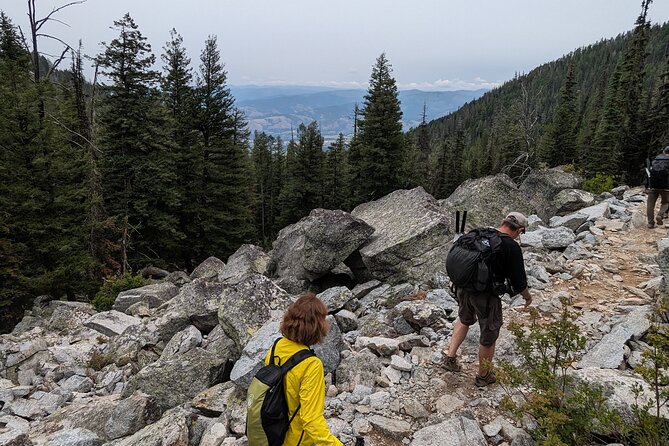 Alpine Lake Float and Guided Hike in the Bitterroot Mountains