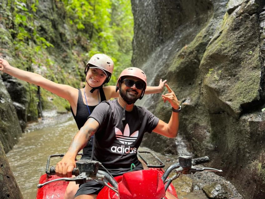 Bali; ATV Tunnel Waterfall and Ubud Rafting - Tour Highlights