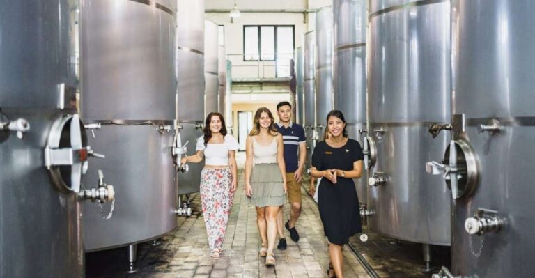 Bali: Wine Tasting Factory Tours With Optional Sightseeing