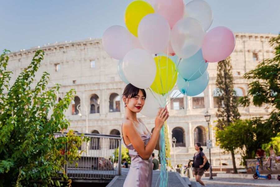 Balloons Experience in Rome: Private Photoshoot - Booking and Logistics