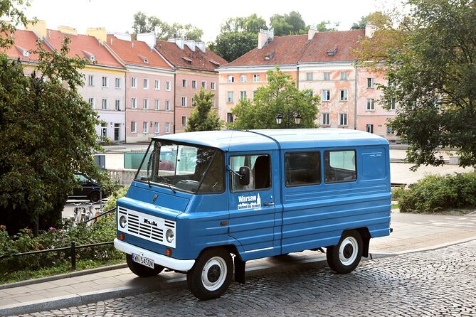 Best of Warsaw – Private Tour by Retro Minibus With Hotel Pickup