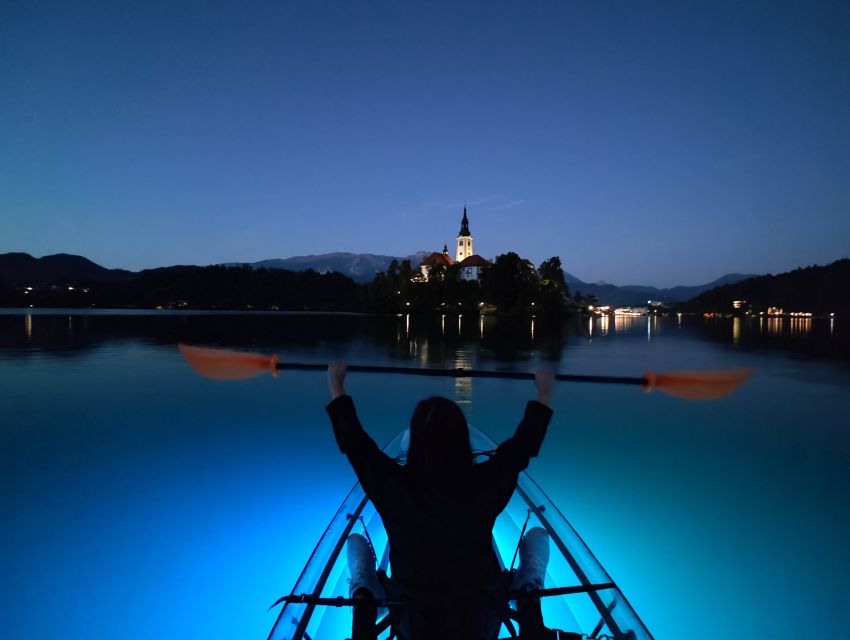Bled: Guided Kayaking Tour in a Transparent Kayak