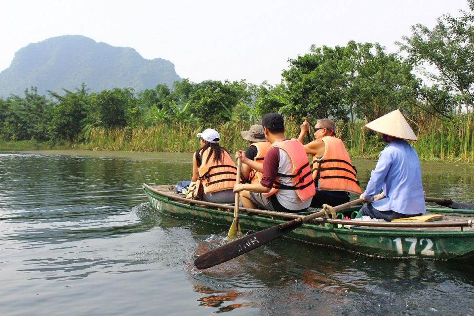 Boating Trang An-Bai Dinh Pagoda W Electric Car & Mua Cave