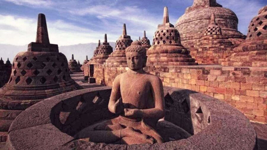 Borobudur Climbing Inside and Prambanan, Ticket Included