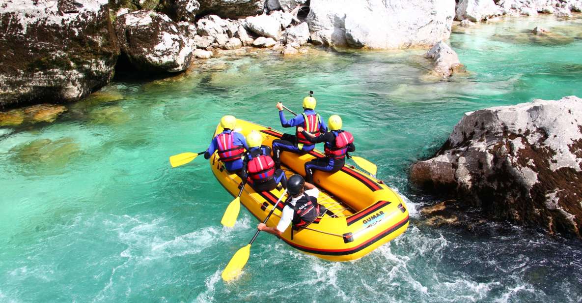Bovec: Full Day Rafting With A Picnic On Soča River