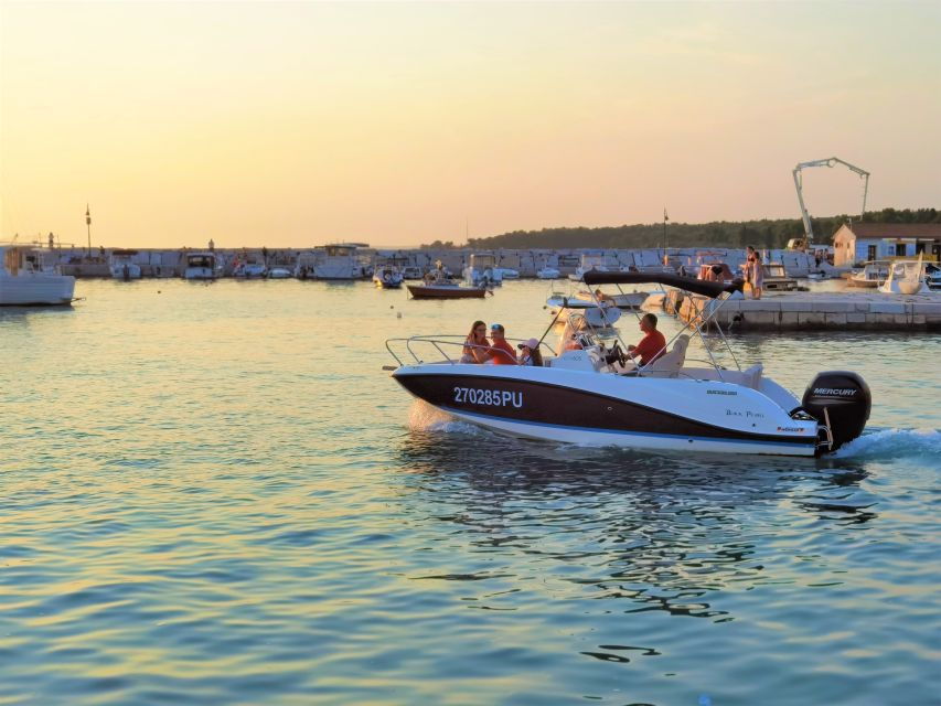 Brijuni Islands: Sunset & Dolphins Private Boat Tour