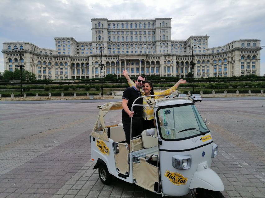 Bucharest: Tuk Tuk Private Guided Complete Tour - Tour Duration and Languages