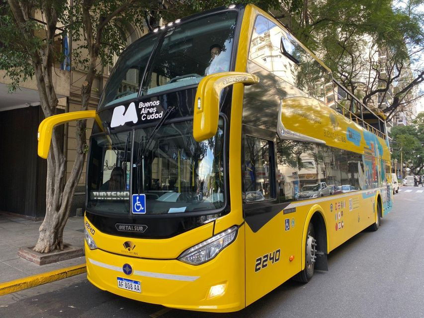Buenos Aires: Hop-On-Hop-Off Bus With Audioguide - Booking Information
